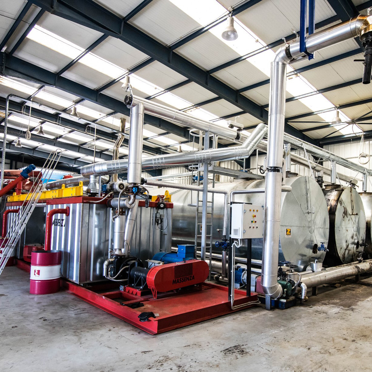 Unités de production d'émulsion